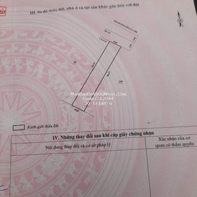 đất hà thanh 2- thành phố qui nhơn 120m²