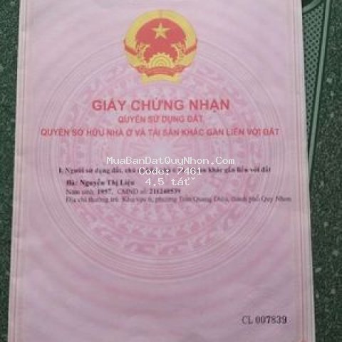 đất kcn phú tài, quy nhơn