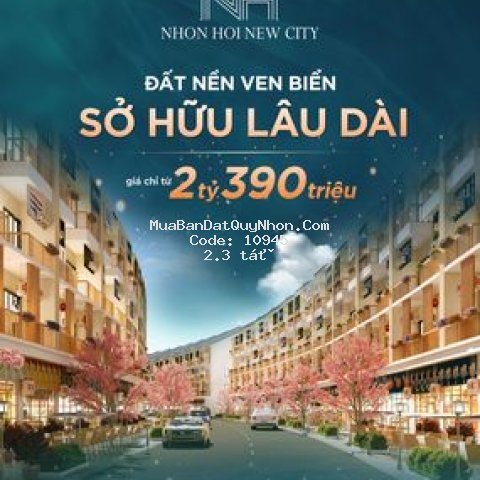 đất nền ven biển quy nhơn nhỉnh 2 tỷ pl vĩnh viễn