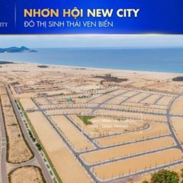 đất nền ven biển quy nhơn, sổ hồng sở hữu lâu dài