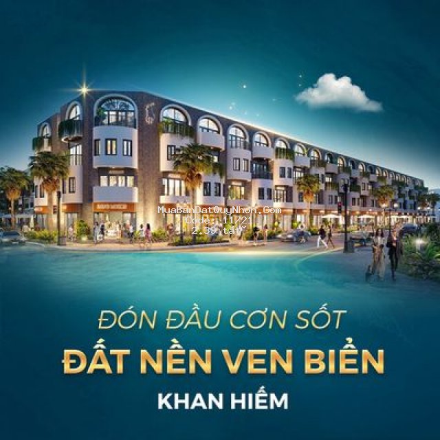 đất nền ven biển sở hữu lâu dài nhơn hội, qui nhơn