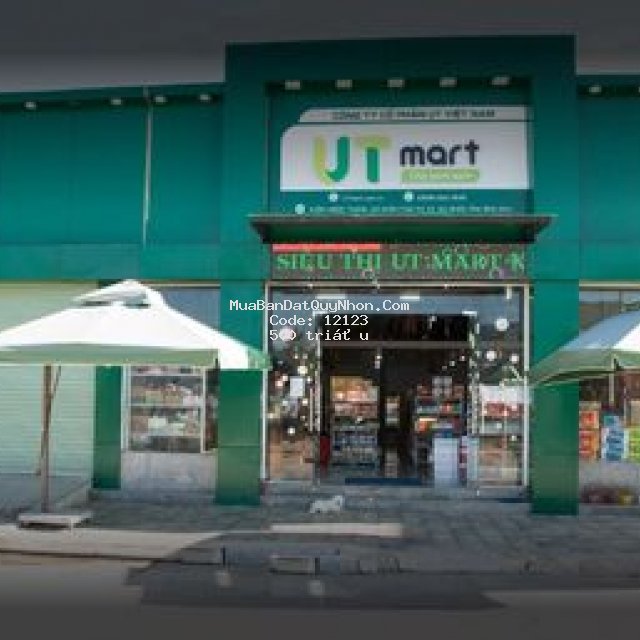 đất nhơn thọ-an nhơn sát siêuthị utmart 150m2 cchu