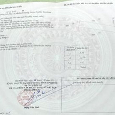 Dat o tt thi tran binh duong