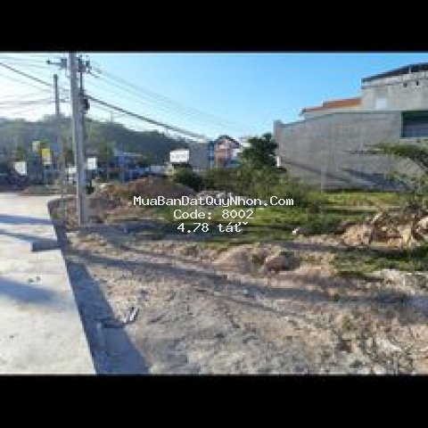 đất số đỏ 124.54m2 - đường trần phú - diêu trì