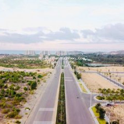 đất sổ đỏ 90m2 (6x15) mặt biển nhơn hội city