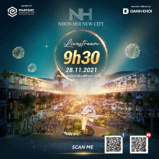 đất thành phố qui nhơn 126m2, đã có shr từng nền