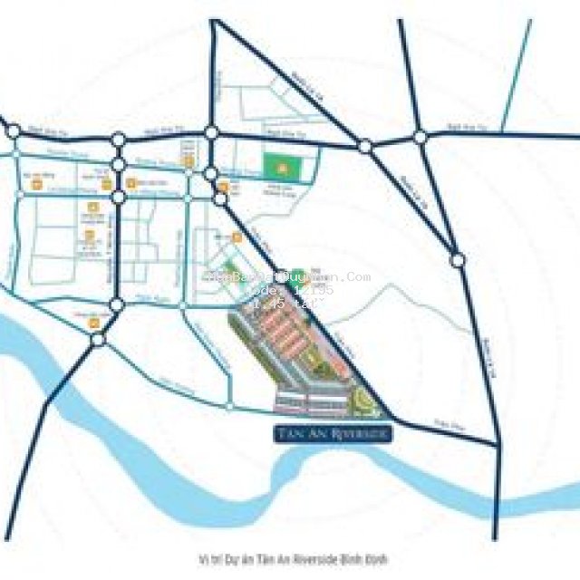 đất thị xã an nhơn 100m²(tân an river side)