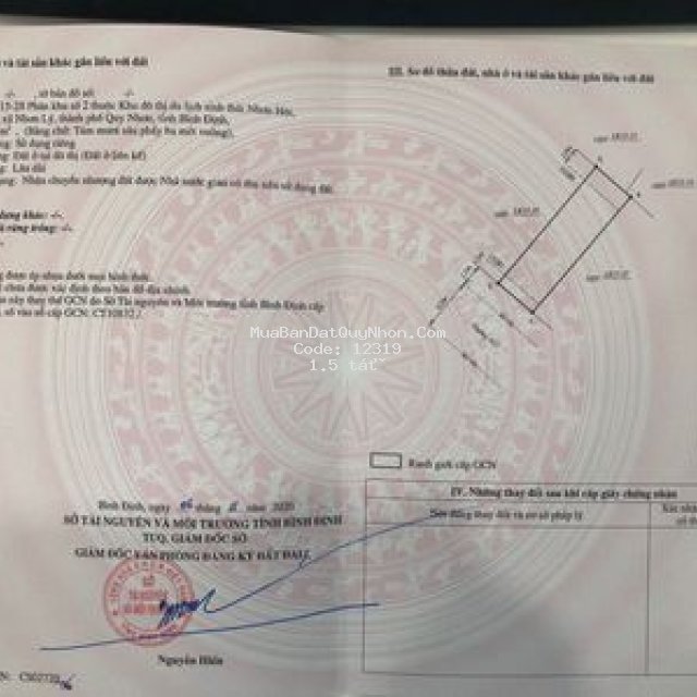Dịch covid chủ bán gấp lô đất biển nhơn hội