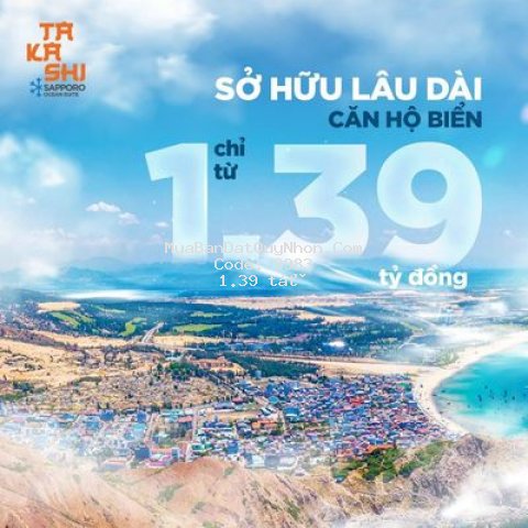 Dự án căn hộ nghỉ dưỡng ven biển cao cấp