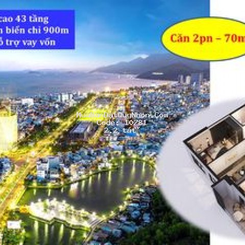 Duy nhất 1 suất nội bộ 2 phòng ngủ - grand center