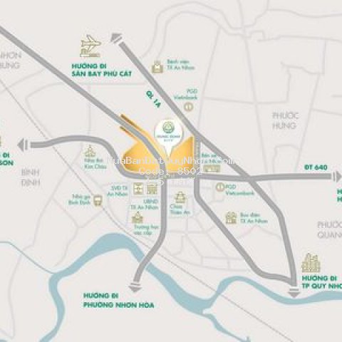 Hưng định city- chợ mới an nhơn