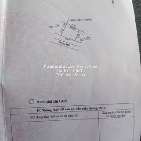 Kẹt tiền cần bán lô đất khu dân cư bờ giao.