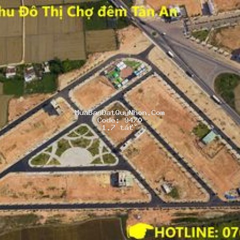 Khu đô thị chợ đêm tân an trung tâm thị xã an nhơn