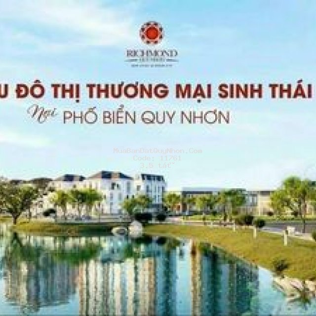 Khu đô thị kiểu mẩu quy nhơn - chỉ 50tr/m2