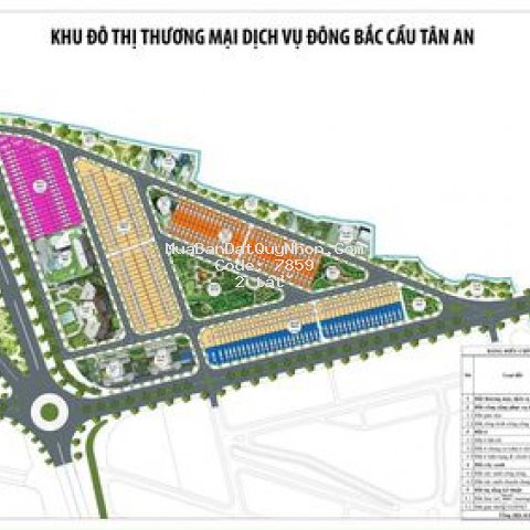 Khu đô thị mới tân an land trung tam tx. an nhơn