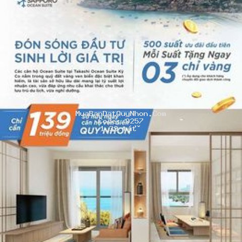 Khu kinh tế nhơn hội takashi ocean suite kỳ co