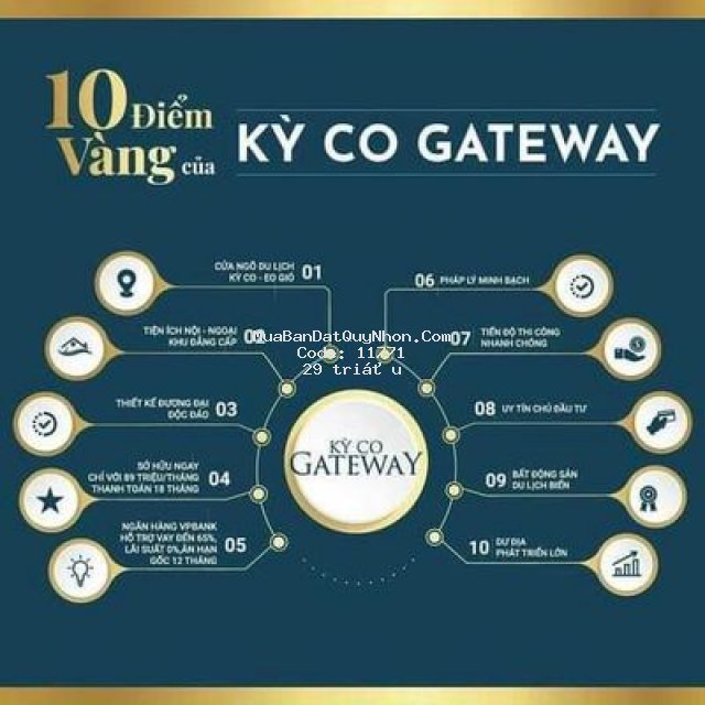 Kỳ co gate way đất nền ven biển nơi hội tụ đầu tư