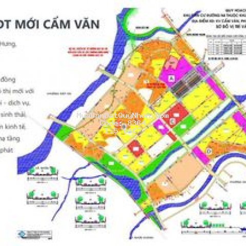 Mở bán khu đô thị cẩm văn an nhơn, mặt tiền ql1a