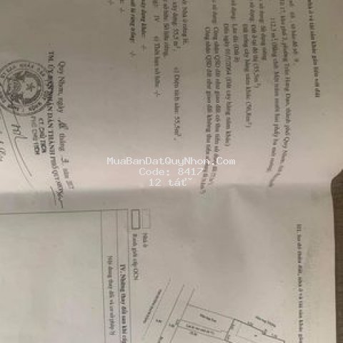 Nhà 2 mặt tiền chính chủ trung tâm quy nhơn