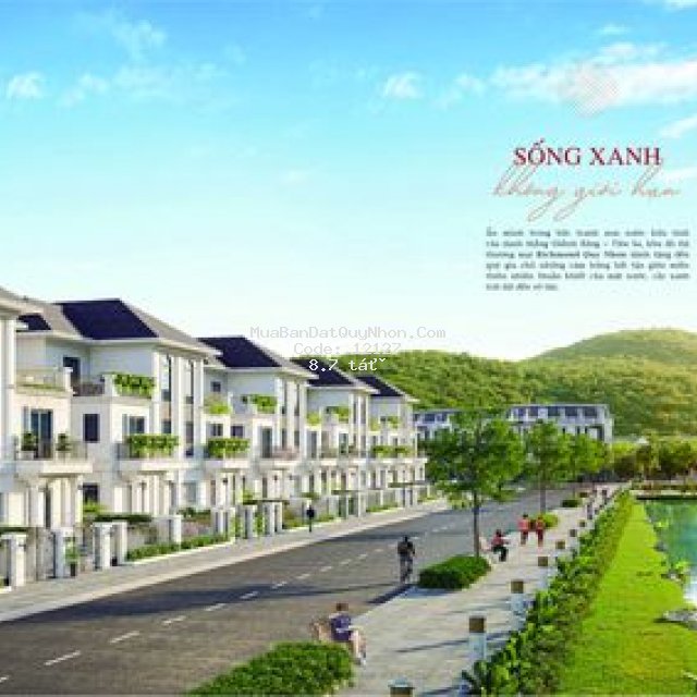 Nhà 4 lầu khu đô thị cao cấp richmond quy nhơn