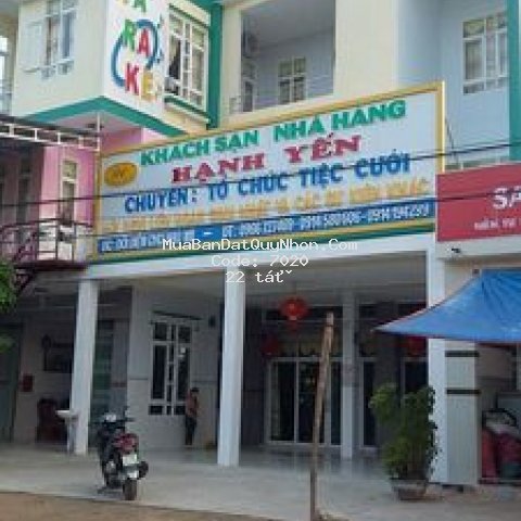 Nhà hàng khách sạn trung tâm phù mỹ 1000m3