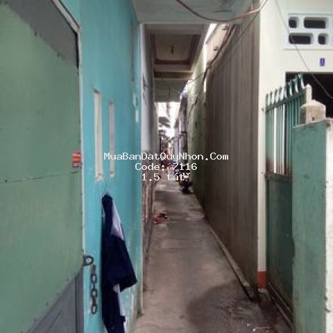 Nhà hẻm vũ bảo quy nhơn 34m2 gác lỡ