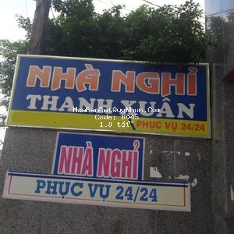 Nhà nghỉ 1 trệt 1 lầu có 9 phòng gần thcs phướclộc