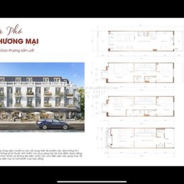 Nhà phố cao cấp 4,5x20m, 4 tầng đường chế lan viên