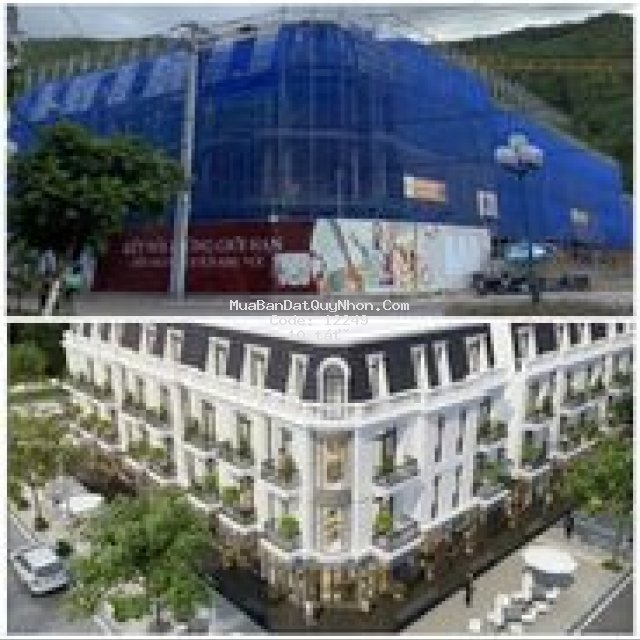 Nhà phố khu đô thị cao cấp hưng thịnh quy nhơn