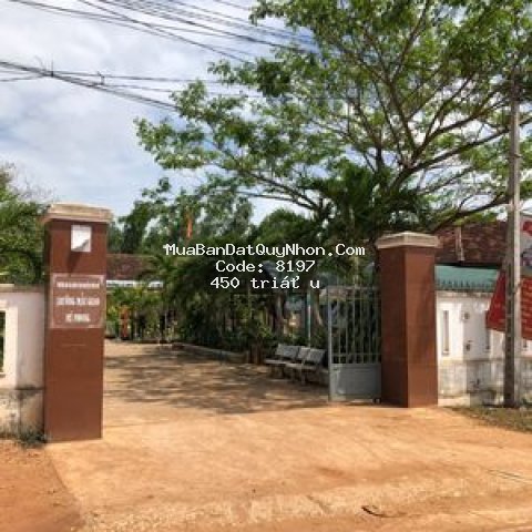 Sang đất dt 120m2 ngay trường mầm non mỹ phong 450