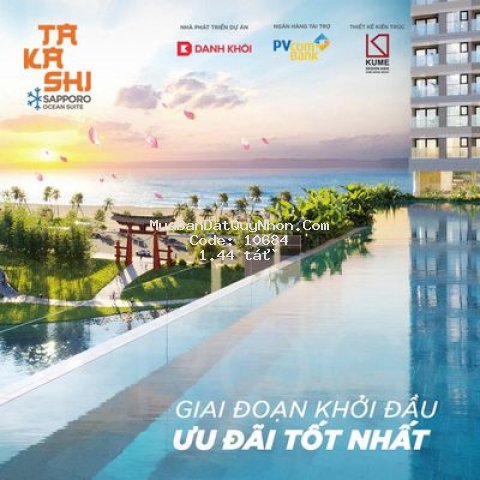Sở hữu căn hộ nhật view biển chỉ từ 280tr