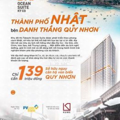 Sở hữu ngay căn hộ biển cao cấp takashi ocean suit
