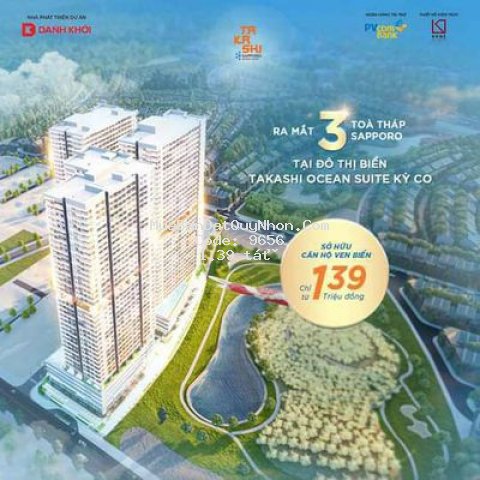 Takashi kỳ co căn hộ ven biển quy nhơn