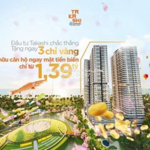 Takashi kỳ co căn hộ view biển đẹp nhât quy nhơn
