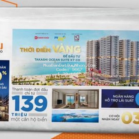 Takasi ocean suite - thời điểm vàng để đầu tư