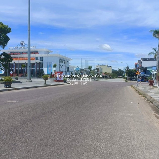 Bán 120m2 full thổ cư tại bồng sơn, hoài nhơn