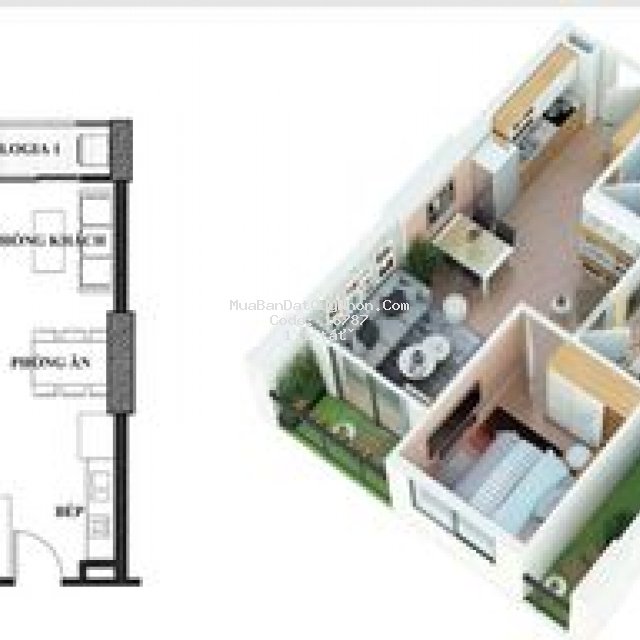 Bán căn 2pn chung cư vina2 panorama quynhơn 1,1 tỷ