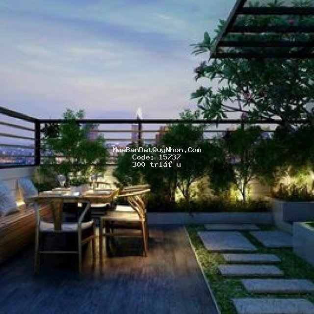 Bán căn hộ tặng  sân vườn, chỉ 300tr sở hữu ngay