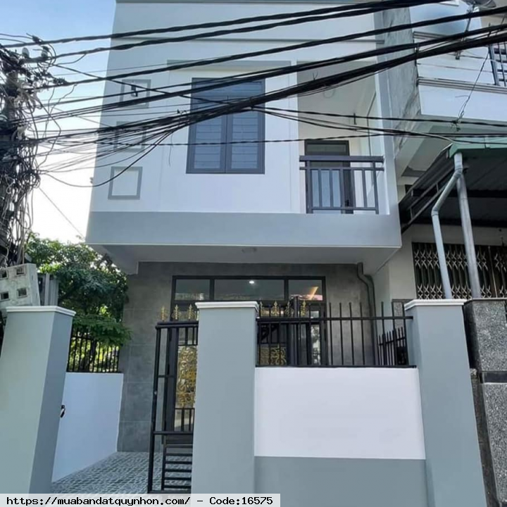 Bán căn nhà hẻm Trần Hưng Đạo - P Đống Đa - TP Quy Nhơn - Diện tích gần 40m² nhà 1 mê 2pn - Giá bán: 1 tỷ 600tr - Hướng đông nam