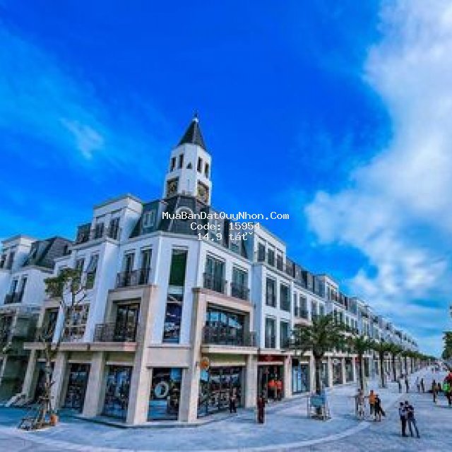 Bán căn shophouse 4 tầng cao cấp merryland qn