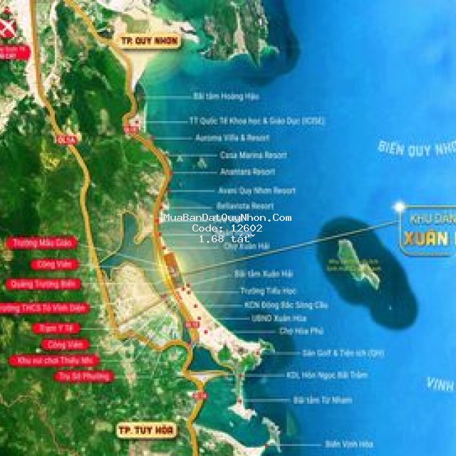 Bán đất kdc xuân hải, sát khu resort casa mặt biển