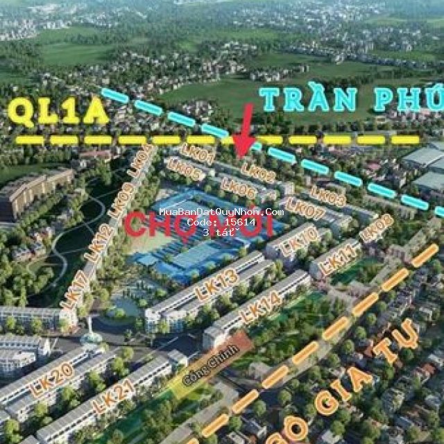Bán đất mặt tiền chợ an nhơn - bình định
