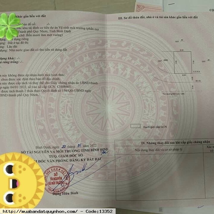 Bán đất mặt tiền ĐS1 Khu Nguyễn Trác_P Nhơn Bình_Quy Nhơn Diện tích 45m2 ngang 6m Hướng Nam .  Giá bán 2 tỉ 250 . 
