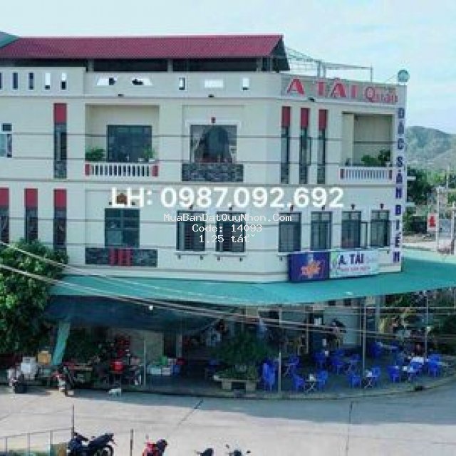 Bán đất mặt tiền thị trấn tuy phước