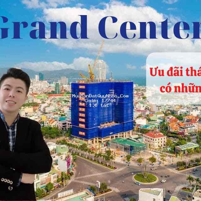 Bán gấp căn hộ grand center quy nhơn giá 1.6 tỷ