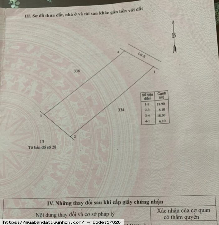 Bán gấp lô đất rẻ - Giá bán: 390 triệu cho anh chị mua để dành ạ - Diện tích: 110m2 - Vị trí: tại khu phố 9 - Phường Tam Quan - Tx Hoài Nhơn - Bình Định Bán gấp lô đất rẻ - Giá bán: 390 triệu cho anh chị mua để dành ạ - Diện tích: 110m2 - Vị trí: tại khu phố 9 - Phường Tam Quan - Tx Hoài Nhơn - Bình Định