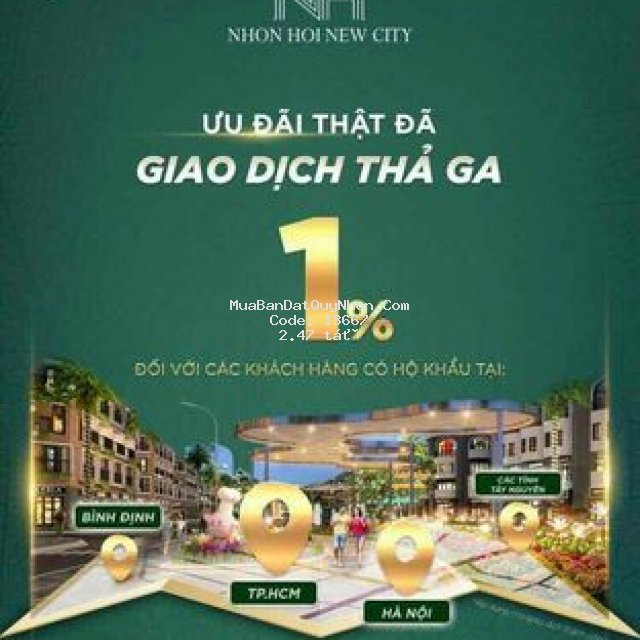 Bán lô đất biển quy nhơn 890 triệu (35%)