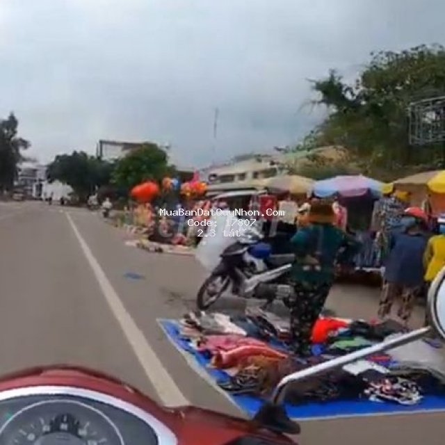 Bán lô đất đối diện chợ bồ đề mới tuy phước