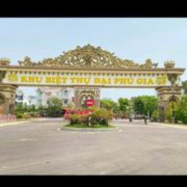 Bán lô đất góc ôm cua 2 mặt tiền đại phú gia