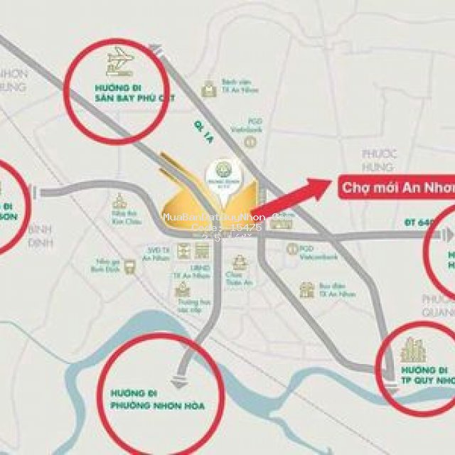 Bán lô đất hiếm 100m2 gần trung tâm. gần chợ.